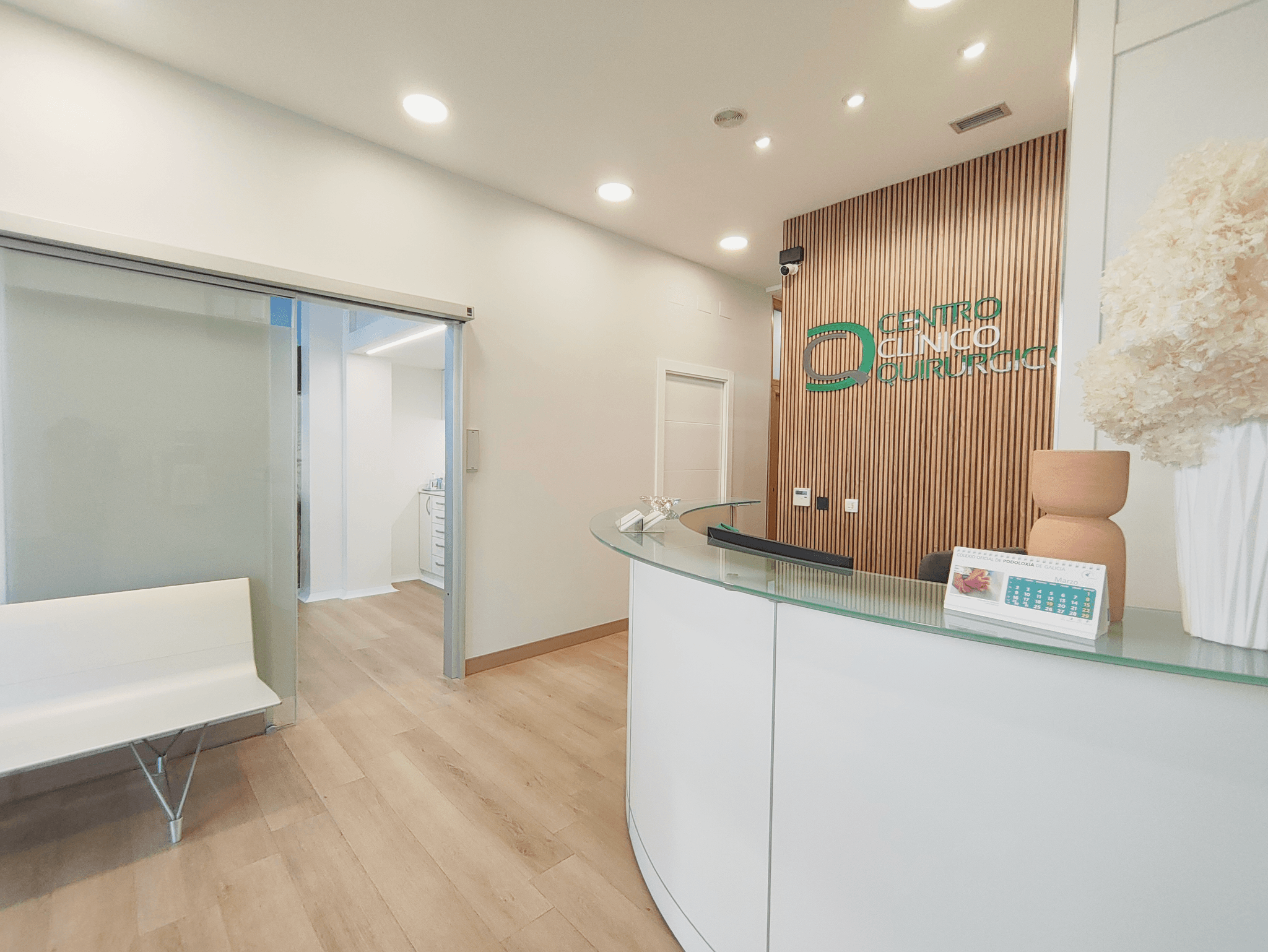 Recepción - Centro Clínico Quirúrgico Vigo